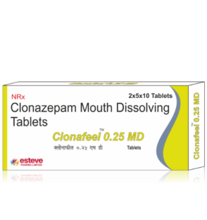 Clonaafeel 0.25 MD Tablets