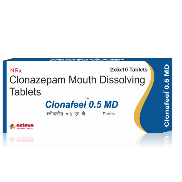 Clonaafeel 0.5 MD Tablets