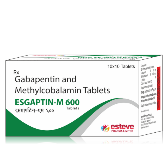 Esgaptin-M 600 Tablets