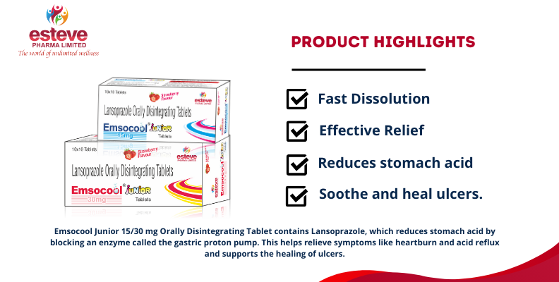 Lansoprazole orally disintegrating tablets